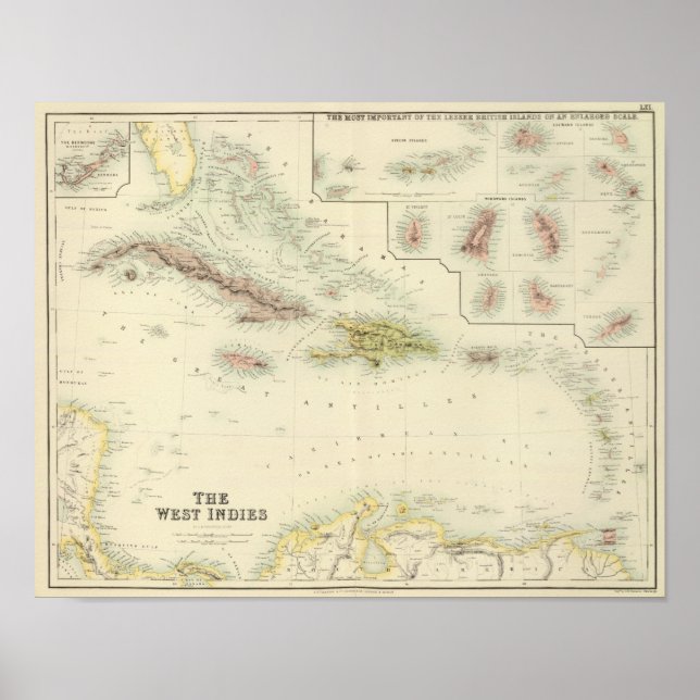 Póster As Índias Ocidentais (Frente)