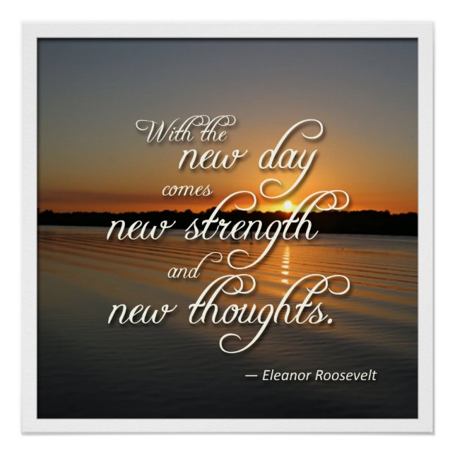 Póster As injeções diárias de fólio da natureza dão ideia (Frente)