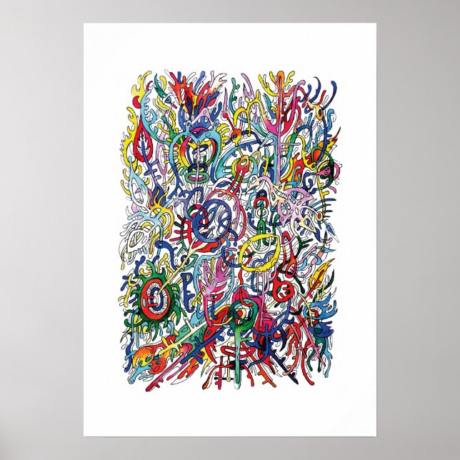 Poster As intricações. (Frente)