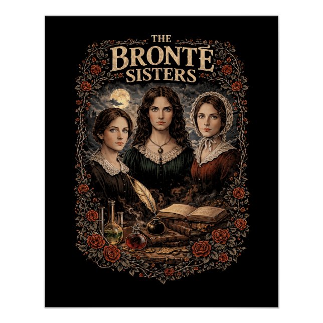 Póster As Irmãs Brontë (Frente)