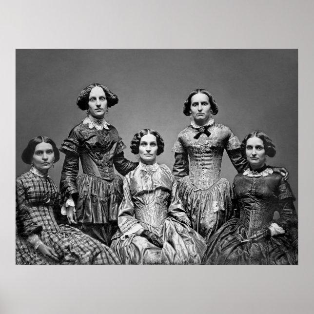 Poster As Irmãs Clark Vitorianas (Frente)