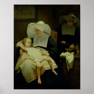 Póster As irmãs do compaixão, 1859