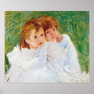 Póster As irmãs por Mary Stevenson Cassatt