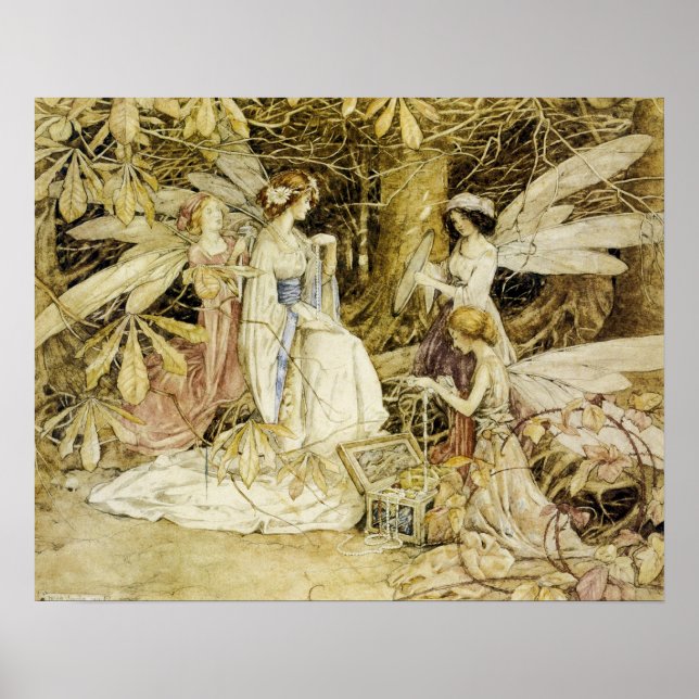 Póster "As Joias das Fadas" (Frente)