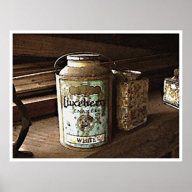 Póster As latas de tinta continuam a vida (Frente)