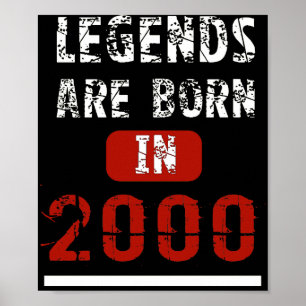 Poster As legendas são em 2000 18 anos nascidos velhos