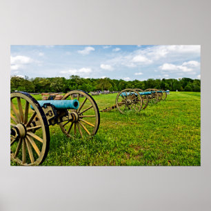 Poster As Luzes Do Parque Militar Shiloh Em Shiloh