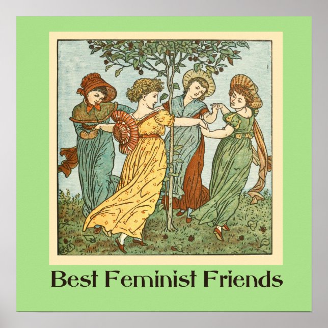 Poster As melhores amigas femininas (Frente)