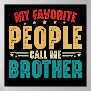 Poster As Minhas Pessoas Favoritas Chamam-Me Família Vint
