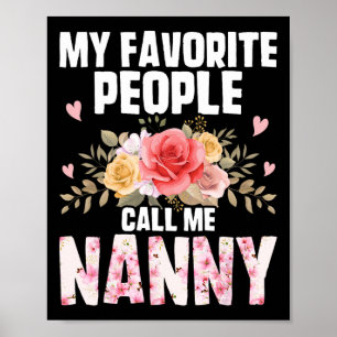 Poster As Minhas Pessoas Favoritas Chamam-Me Nanny, Rosa,