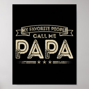 Poster As minhas Pessoas favoritas chamam-me Papa Vovô En
