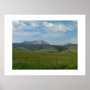 Póster As Montanhas Rochosas