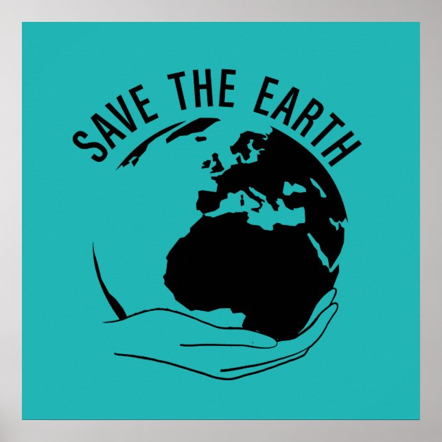 Poster as mudanças climáticas são reais (Frente)