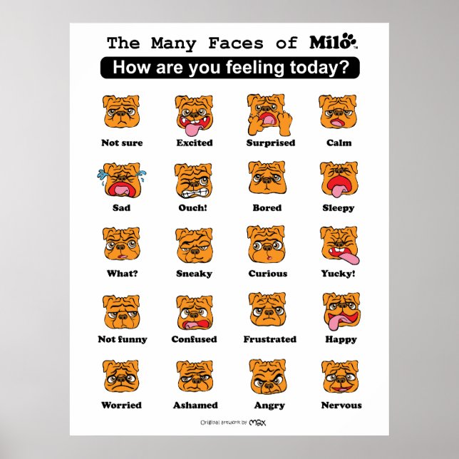 Poster As muitas faces do Milo (Frente)