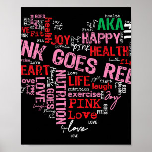 Poster As Mulheres Costumam A Rosa Ficam Vermelhas Pela S