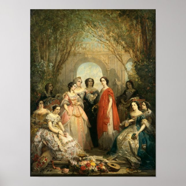 Póster As Mulheres do Comedie Francaise (Frente)