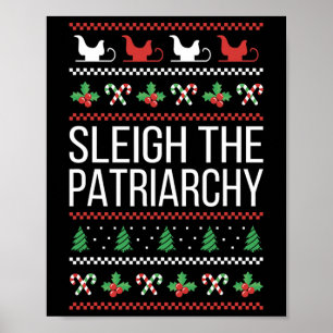 Poster As Mulheres do Natal Patriarcado Feministas