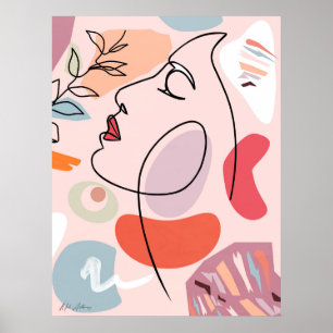 Poster As mulheres enfrentam expressão