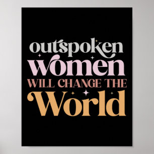 Poster As Mulheres Mudarão O Poder Feminista Mundial
