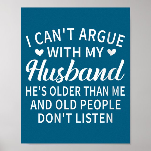 Poster As mulheres não podem discutir com o marido mais v (Frente)