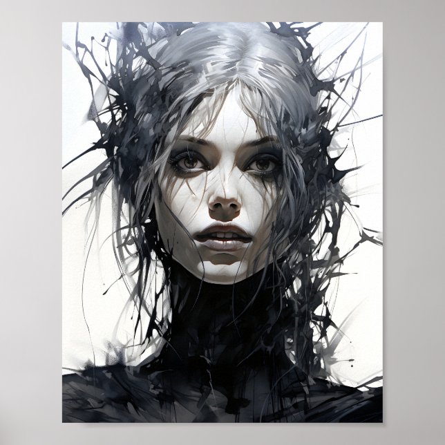 Poster As Mulheres Negras E Brancas Horreram Fadas (Frente)