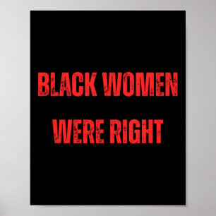 Poster As Mulheres Negras Votavam Contra A Voto Idiota