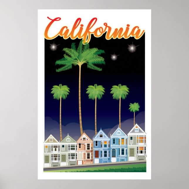 Poster As Mulheres Pintadas à Noite | São Francisco (Frente)