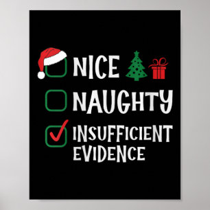 Poster As mulheres são boas e más evidências, Christma.