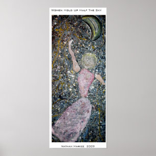 Póster As mulheres sustentam a metade do céu Nathan