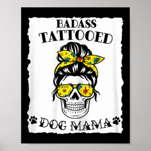 Poster As Mulheres Tinham A Mamãe Tatuada Mãe Tatuagem Ca