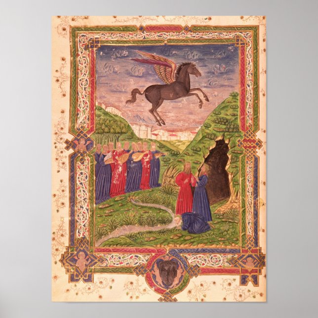 Póster As nove musas de jogo (Frente)