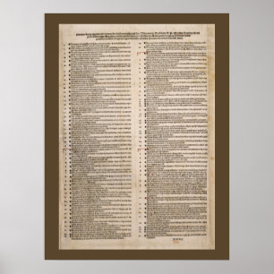 Poster As Noventa e cinco teses (Martin Luther)
