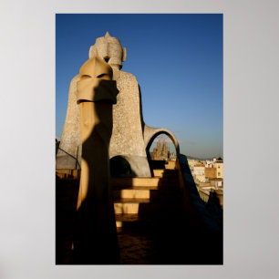 Póster As obra-primas de Gaudi