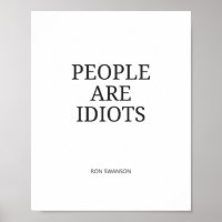 As pessoas São Idiotas, Coisa Engraçada