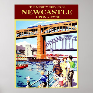 Poster As pontes poderosas de Newcastle, Em cima-Acordo,