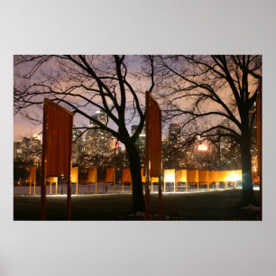 Póster As portas, NYC, em fevereiro de 2005