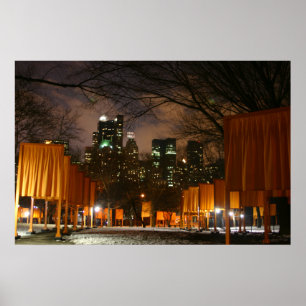 Póster As portas, NYC, em fevereiro de 2005