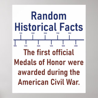 Poster As Primeiras Medalhas Oficiais De Honra - Fato Da