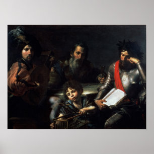 Póster As quatro idades do homem, c.1626-7