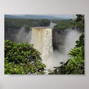 Póster As quedas magníficas de Kaieteur