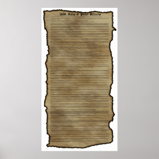 Póster As Regras de Piscina