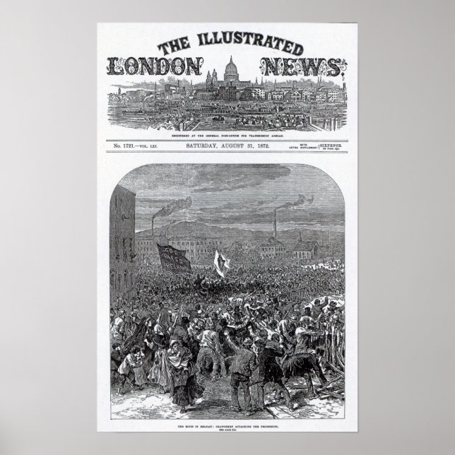 Poster As revoltas em Belfast (Frente)