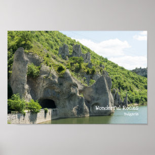 Poster As rochas maravilhosas. Bulgária