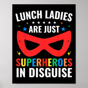 Poster As Senhoras do Almoço São Apenas Super-Heróis Disf