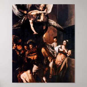 Poster As Sete Obras De Compaixão De Caravaggio