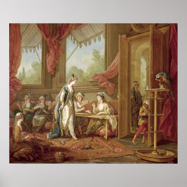 Poster As tapeçarias de pedidos Sultana (Frente)