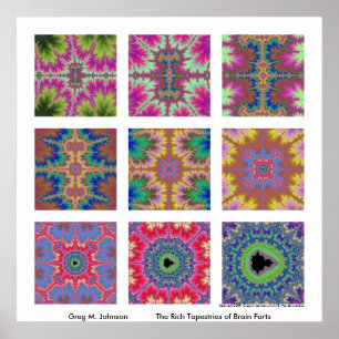 Poster As tapeçarias ricas do cérebro Farts