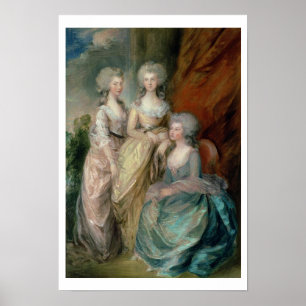 Poster As três filhas as mais idosas de George III: