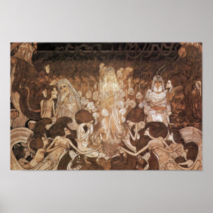 Póster As três noivas por Toorop janeiro (a melhor