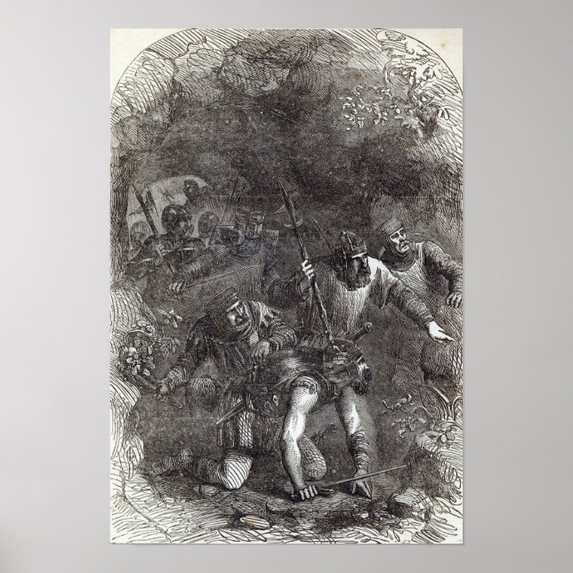 Póster As tropas de Lord Montaguda (Frente)